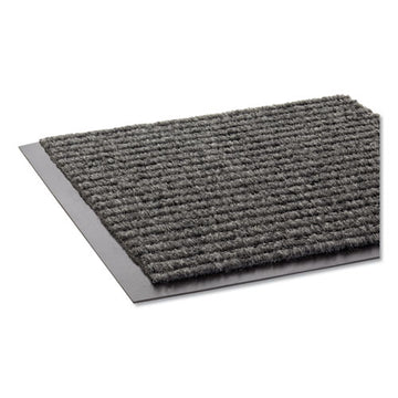 Crown Needle Rib Wipe And Scrape Mat, Polypropylene, 48 X 72, Gray freeshipping - TVN Wholesale